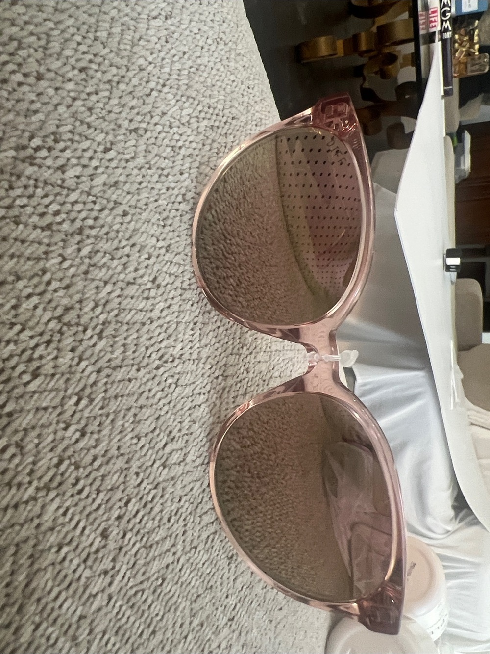 Diff Eyewear Pink Oversized Sunglasses - Picture 3 of 6
